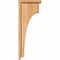 Ekena Millwork Huntington Smooth Corbel w/Backplate, Western Red Cedar, 5 1/2"W x 10"D x 26"H COR06X10X26HUN01SWR - alternate 2